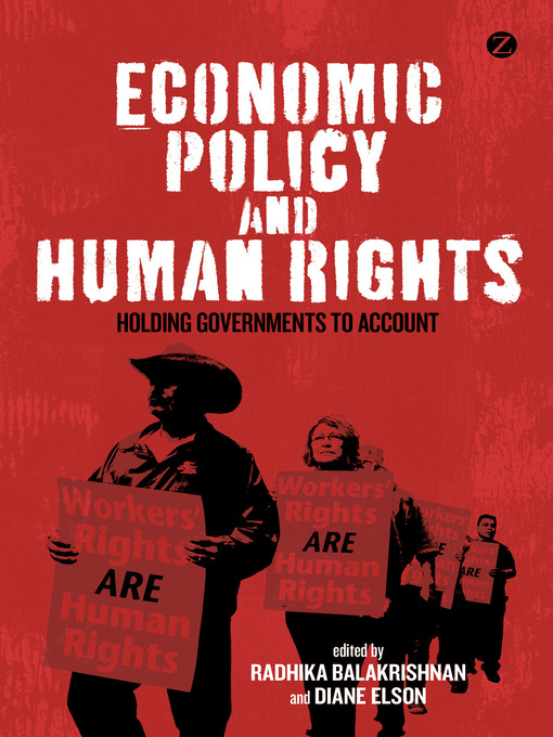 Title details for Economic Policy and Human Rights by Radhika Balakrishnan - Available
